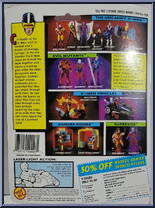 Cyclops (Blue & White) from X-Men - Series 1 manufactured by Toy Biz [Back]