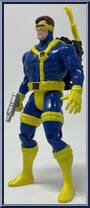 Cyclops (Light-Up Optic Blast) from X-Men - Series 5 manufactured by Toy Biz [Loose]