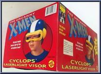 Cyclops Laserlight Visor from X-Men - Role Playing manufactured by Toy Biz [Back]