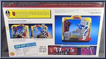 Cyclops Light Force Arena from X-Men - Accessories manufactured by Toy Biz [Back]