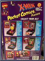 Danger Room Playset from X-Men - Pocket Comics - Series 1 manufactured by Toy Biz [Back]