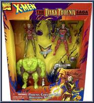 X-Men the Dark Phoenix Saga Box Set from X-Men - Phoenix Saga manufactured by Toy Biz [Front]