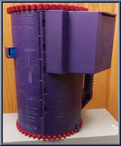 Headquarters Playset (Featuring Danger Room) from X-Men - Accessories manufactured by Toy Biz [Loose]