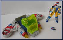 Jean Grey from X-Men - Space Riders manufactured by Toy Biz [Loose]