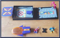 Jet Hangar Playset from X-Men - Pocket Comics - Series 1 manufactured by Toy Biz [Loose]