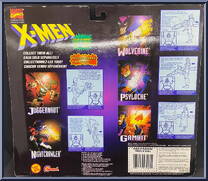 Juggernaut & Wolverine from X-Men - Canadian 2-Pack - Series Light Up Weapons manufactured by Toy Biz [Back]