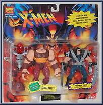 Juggernaut & Wolverine Patch Action Figure