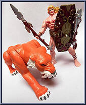 Ka-Zar & Zabu from X-Men - Savage Land manufactured by Toy Biz [Loose]