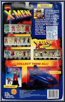Maverick from X-Men - Mutant Genesis Series manufactured by Toy Biz [Back]