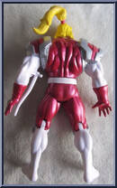 Omega Red from X-Men - 10" Metallic Mutants manufactured by Toy Biz [Loose]
