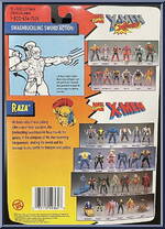 Raza from X-Men - Series 7 manufactured by Toy Biz [Back]