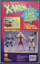 Sabretooth from X-Men - 10" Deluxe Edition manufactured by Toy Biz [Back]