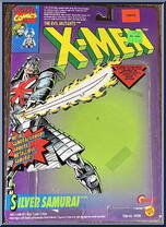 Silver Samurai from X-Men - Series 6 manufactured by Toy Biz [Front]