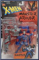 Sinister from X-Men - Monster Armor manufactured by Toy Biz [Front]