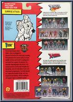 Tusk from X-Men - Series 4 manufactured by Toy Biz [Back]