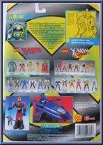 Warstar from X-Men - Phoenix Saga manufactured by Toy Biz [Back]