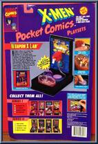 Weapon X Lab Playset from X-Men - Pocket Comics - Series 2 manufactured by Toy Biz [Back]