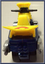 Wolf Cycle (with Wolverine) from X-Men - Vehicles manufactured by Toy Biz [Loose]