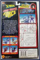 Wolverine from X-Men - Battle Blasters manufactured by Toy Biz [Back]