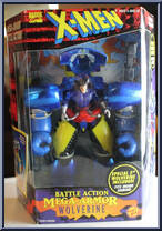 Wolverine from X-Men - Battle Action Mega-Armor manufactured by Toy Biz [Front]