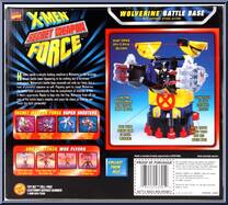 Wolverine from X-Men - Battle Bases manufactured by Toy Biz [Back]