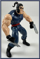 Wolverine Patch (Blue Pants) from X-Men - Battle Brigade manufactured by Toy Biz [Loose]