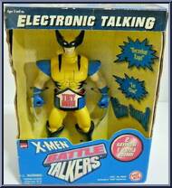 Wolverine from X-Men - 7" Battle Talkers manufactured by Toy Biz [Front]