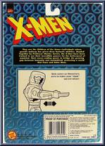 Wolverine (Space Armor) from X-Men - Exclusives - KayBee - Series 5 manufactured by Toy Biz [Back]