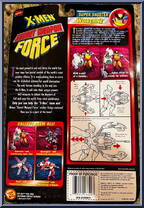 Wolverine from X-Men - Super Shooters manufactured by Toy Biz [Back]