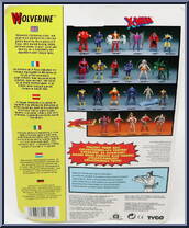 Wolverine (3rd Edition) from X-Men - Series 2 manufactured by Toy Biz [Back]