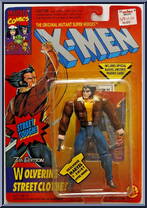 Wolverine (7th Edition - Street Clothes) from X-Men - Series 7 manufactured by Toy Biz [Front]