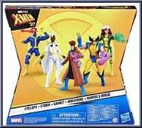 Storm / Rogue / Cyclops / Wolverine / Gambit from X-Men '97 - Epic Hero Series manufactured by Hasbro [Back]