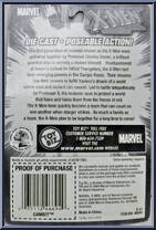 Gambit from X-Men - Classics - 2.5" Die Cast manufactured by Toy Biz [Back]