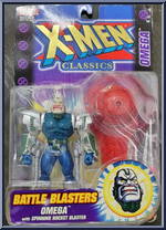 Omega from X-Men - Classics - Battle Blasters manufactured by Toy Biz [Front]