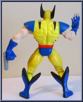 Wolverine from X-Men - Classics - Battle Blasters manufactured by Toy Biz [Loose]