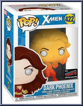 Dark Phoenix (Orange Translucent) from X-Men - Pop! Vinyl Figures manufactured by Funko [Front]