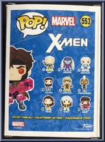 Gambit (Glow in the Dark) from X-Men - Pop! Vinyl Figures manufactured by Funko [Back]