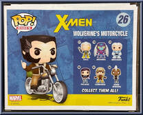 Wolverine's Motorcyle from X-Men - Pop! Rides manufactured by Funko [Back]