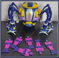 Master Mold from X-Men - Secret Weapon Force - Power Slammers manufactured by Toy Biz [Loose]