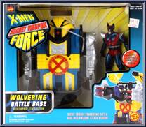 Wolverine from X-Men - Secret Weapon Force - Battle Bases manufactured by Toy Biz [Front]