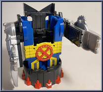 Wolverine from X-Men - Secret Weapon Force - Battle Bases manufactured by Toy Biz [Loose]