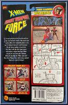 Wolverine from X-Men - Secret Weapon Force - Power Slammers manufactured by Toy Biz [Back]