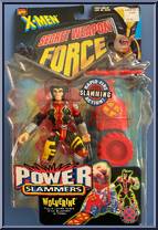 Wolverine from X-Men - Secret Weapon Force - Power Slammers manufactured by Toy Biz [Front]