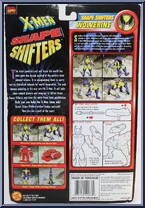 Wolverine from X-Men - Secret Weapon Force - Shape Shifters manufactured by Toy Biz [Back]