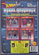 Gambit vs. Bishop from X-Men - Steel Mutants - Series 2 manufactured by Toy Biz [Back]