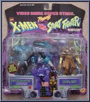 Apocalypse vs. Dhalsim from X-Men - vs Street Fighter - Series 2 manufactured by Toy Biz [Front]