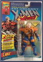 Cable (2nd Edition) from X-Men - X-Force - Series 2 manufactured by Toy Biz [Front]