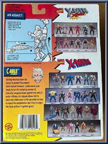 Cable (4th Edition) from X-Men - X-Force - Series 3 manufactured by Toy Biz [Back]