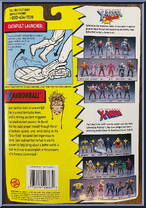 Cannonball from X-Men - X-Force - Series 2 manufactured by Toy Biz [Back]