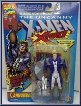 Cannonball from X-Men - X-Force - Series 2 manufactured by Toy Biz [Front]